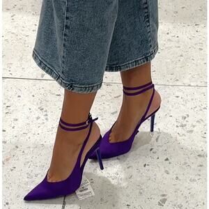 RARE!!! ZARA Strappy Heels NWT